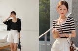 10 set đồ với quần short trắng sang xịn chuẩn fashionista