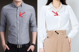 Vì sao cúc áo sơ mi của nam giới được đặt ở vạt bên phải, còn của nữ giới lại ở bên trái?