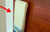 Treo 1 chiếc khăn tắm lên tay nắm cửa trước khi ngủ: Lợi ích bất ngờ nhà ai cũng thích