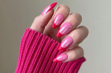 Gợi ý màu nail hồng ngọt ngào đầy lãng mạn giúp đôi bàn tay trở nên nổi bật hơn trong tiết trời se lạnh
