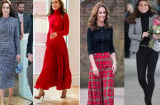 Ngắm thời trang mùa thu cực thanh lịch của Kate Middleton