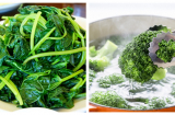 Hòa thứ nước này vào luộc rau: Món rau xanh mướt, giàu dinh dưỡng không lo bị thâm đem