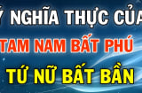 Người xưa nói: 'Tam nam bất phú, tứ nữ bất bần', sinh 'tam nam' thì sao?