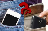 Khi để điện thoại vào túi quần, màn hình nên hướng ra ngoài hay quay vào trong?