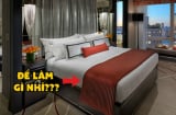 Miếng vải trải ngang giường khách sạn được dùng để làm gì?