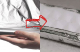 Cách dùng giấy bạc giúp làm đá lạnh nhanh hơn và tiết kiệm tiền khi dùng tủ lạnh