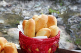 Làm bánh mì tại nhà bằng nồi cơm điện, bánh giòn xốp làm dễ dàng, ăn an toàn