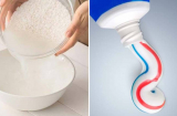 Trộn kem đánh răng và nước vo gạo: Hỗn hợp tẩy rửa vô cùng hiệu quả, vệ sinh nhà cực nhanh