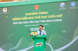 Kỷ lục Việt Nam: 11.032 học sinh cùng đồng diễn Bài thể dục giữa giờ