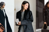 4 cách mix đồ làm mới chiếc áo khoác tối màu ngày lạnh chị em nên tham khảo