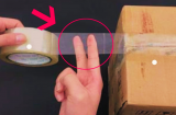 2 ngón tay cắt băng dính còn nhanh hơn dùng kéo: Mẹo hay ai bỏ lỡ quá tiếc