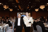 Shark Bình đưa vợ đi dự tiệc công ty, Phương Oanh chuẩn dáng phu nhân tổng tài