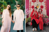 Các cặp sao Việt xúng xính diện thời trang áo dài du xuân