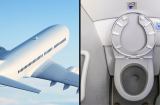 Vì sao tiếp viên hàng không thường khuyên hành khách làm ngay việc này khi dùng toilet trên máy bay?