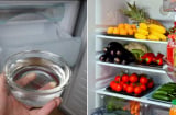 Ban đêm đặt bát nước trong tủ lạnh có tác dụng đặc biệt, giúp tiết kiệm tiền mà nhiều người chưa biết