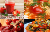 Cà chua rất tốt nhưng nấu chín hay uống nước ép cà chua tốt hơn?