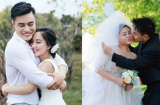 Bà xã Lê Dương Bảo Lâm phản ứng gây ngỡ ngàng khi thấy chồng chụp hình cưới và hôn má Lê Giang