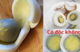 Lòng đỏ trứng luộc chuyển sang màu xanh đậm, có nên ăn không?