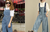 7 cách phối đồ cực xinh với chiếc quần jeans yếm