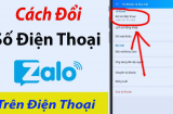 Cách đổi số điện thoại trên Zalo khi bạn thay số mới: Bảo mật tuyệt đối, không lo ‘bay nick’