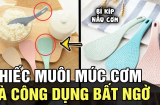 Nốt sần trên muôi xới cơm trong nồi cơm điện có tác dụng gì? 90% không biết tận dụng