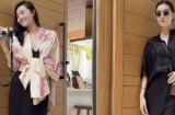 Học lỏm công thức diện chân váy lụa sang xịn mịn từ Á hậu Tường San