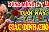 Đêm nay Thần Tài đến: 3 tuổi Thần Tài sủng ái, giàu có nhất tháng 7 âm