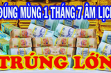 Mùng 1 sớm mai, mùng 2 đầu tháng 7 âm: 3 tuổi Tiền-Tình đỏ như son, tiền về ngập lối