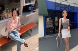 Học quý cô tóc ngắn sành điệu người Hàn cách mix đồ đơn giản mà sang chảnh hết nấc