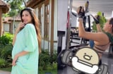 Võ Hoàng Yến tiết lộ lý do tập gym bất chấp dù đang mang bầu vượt mặt và sắp sinh con