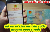 Duy nhất 1 đối tượng có thể làm Căn cước online và nhận thẻ tại nhà