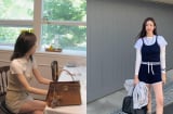 Gái Hàn gợi ý cách mix áo thun và áo hai dây để nâng tầm phong cách trong 'một nốt nhạc'