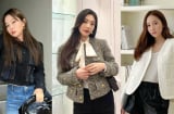 Dàn mỹ nhân Hàn gợi ý cách diện áo dạ tweed chuẩn sang xịn, đơn giản nhưng vẫn vô cùng sành điệu