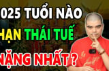 3 năm Tam Tai không bằng 1 năm Thái Tuế: 4 con giáp phạm Thái Tuế, tiền bạc trôi sông năm 2025