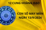 Tử vi ngày 13/9 con số may mắn, số tài lộc cho 12 cung hoàng đạo