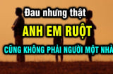 Càng trưởng thành mới biết anh chị em ruột không bao giờ là người một nhà, lý do đau mà thật