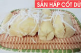 Công thức làm sắn hấp cốt dừa dẻo thơm, càng ăn càng ngon