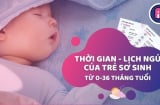 Khung giờ đi ngủ lí tưởng nhất cho trẻ theo từng độ tuổi, biết để nuôi con cao lớn