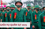 Năm 2025, công dân sinh năm nào thuộc diện được gọi đi nghĩa vụ quân sự?