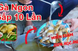 Đầu bếp nhà hàng 5 sao mách: Luộc gà bằng nước lã vừa tanh vừa đỏ, thêm 1 thứ gà chín ngọt đậm