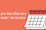 Lịch âm lịch vạn niên hôm nay, ngày 18/10, người khôn không nên đi xa hôm nay