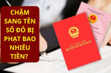 Kể từ nay, chậm đăng ký biến động đất đai, chậm sang tên sổ đỏ sẽ bị phạt rất nhiều tiền