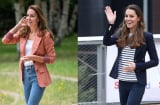 Công nương Kate Middleton mê mẩn một mẫu quần basic đơn giản nhưng sành điệu này