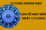 Tử vi ngày 1/11, con sô may mắn giúp 12 chòm sao gặp thuận lợi cơ hội gia tăng tình cảm, làm giàu