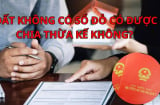 Theo pháp luật, đất không có Sổ đỏ có được chia thừa kế không?