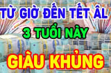 Rằm tháng 10 âm đến tết Ất Tỵ 2025: 3 tuổi Tiền vào như nước, đặc biệt vị trí số 2