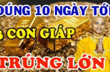 10 ngày cuối cùng tháng 11 dương: 3 tuổi Lộc Tài tăng vọt, không thành tỷ phú cũng là đại gia