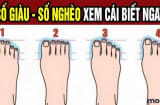 Nhìn xuống bàn chân biết ngay bạn thuộc 7 quý tướng này không, chuẩn hơn nhìn mặt