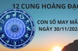 Tử vi ngày 30/11, con số may mắn cho 12 chòm sao nhận lộc trời ban vàng bạc đầy nhà, cuối năm giàu có