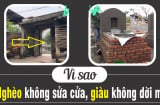 Người xưa dặn kĩ: Nghèo không sửa cửa, giàu không dời mộ, con cháu không nghe khốn khó 3 đời